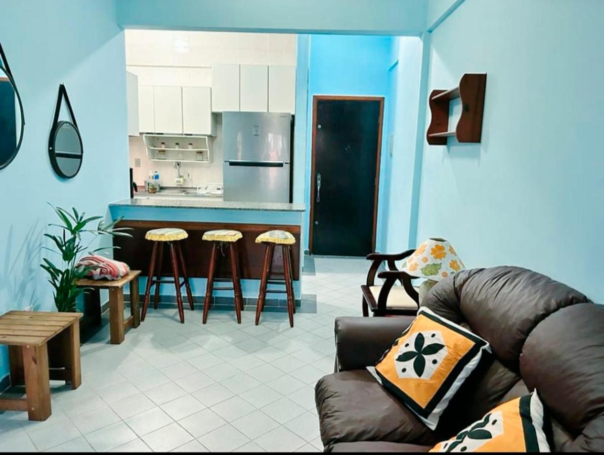 Ferienwohnung Ap Beira-Mar Com Wi-Fi E Garagem Mongaguá Exterior foto