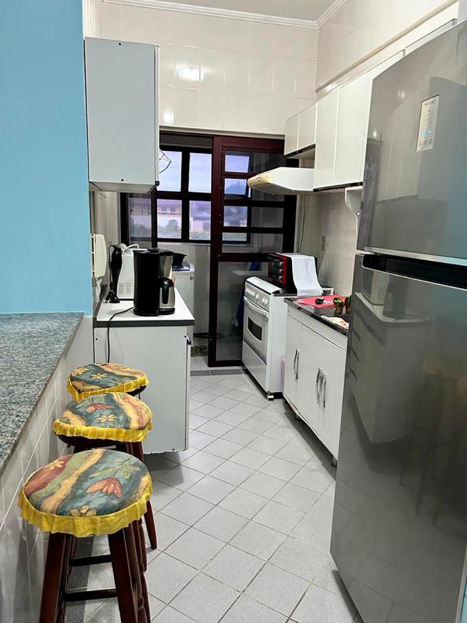 Ferienwohnung Ap Beira-Mar Com Wi-Fi E Garagem Mongaguá Exterior foto
