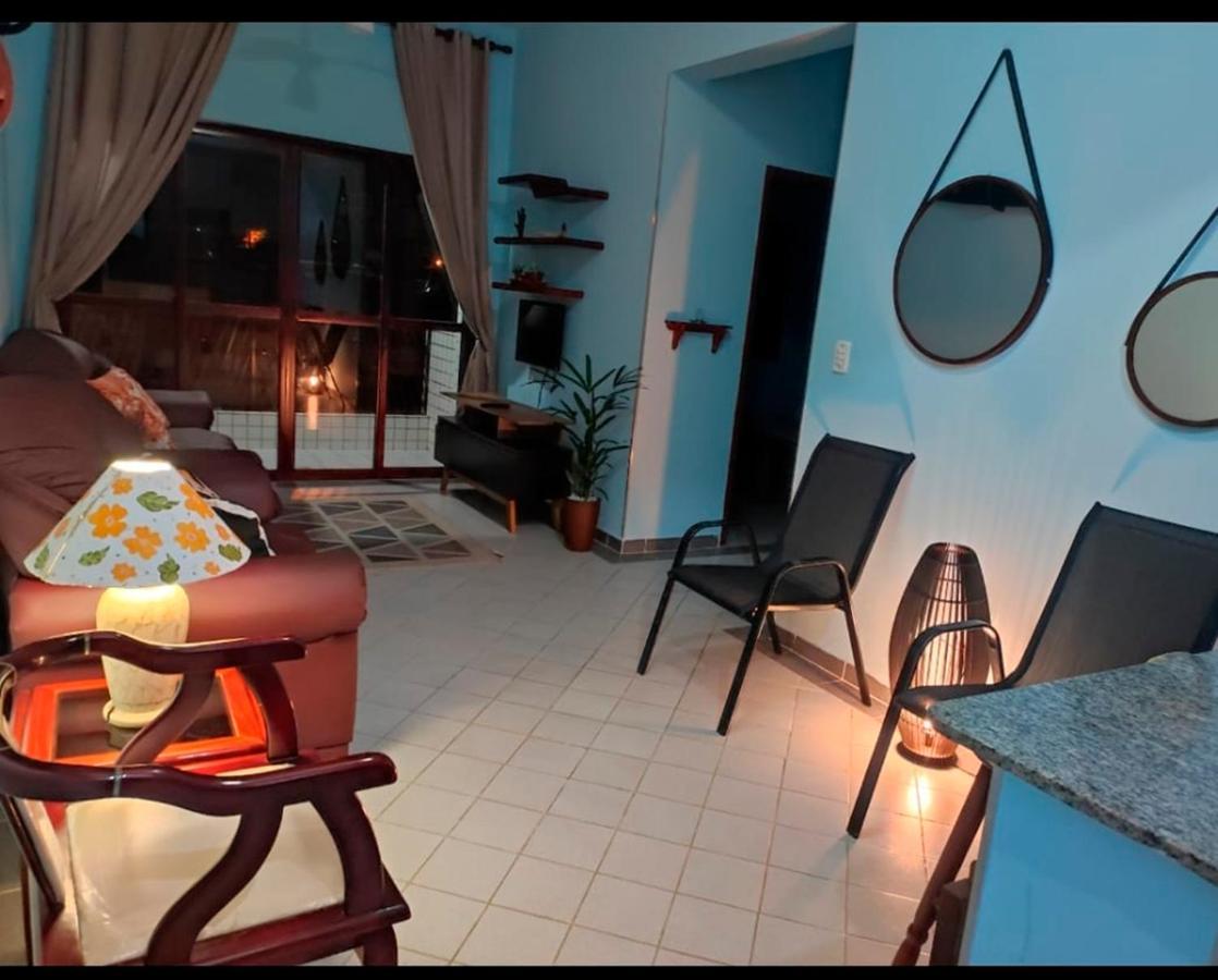 Ferienwohnung Ap Beira-Mar Com Wi-Fi E Garagem Mongaguá Exterior foto