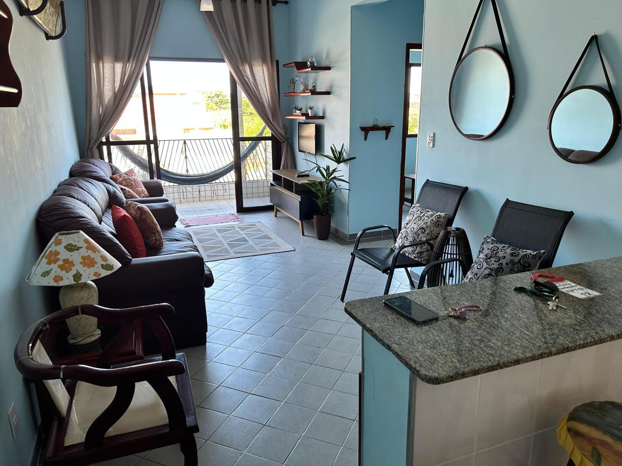 Ferienwohnung Ap Beira-Mar Com Wi-Fi E Garagem Mongaguá Zimmer foto